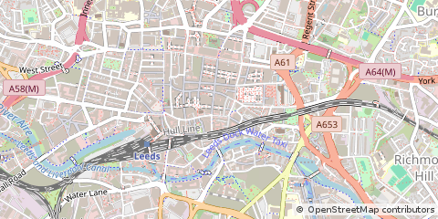 Map of Leeds