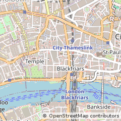 Map of 3 Dorset Rise, London