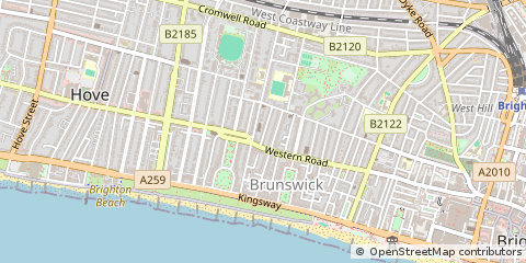 Map of Hove