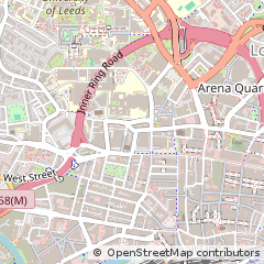 Map of Leeds