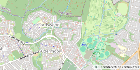Map of Southampton