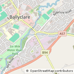 Map of Ballyclare