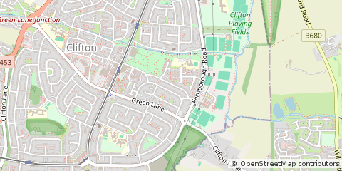 Map of Nottingham