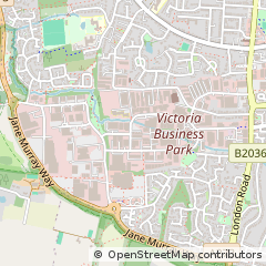 Map of Burgess Hill, West Sussex