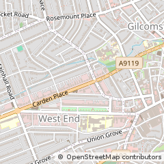Map of Aberdeen, Aberdeenshire