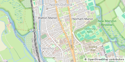 Map of Oxford