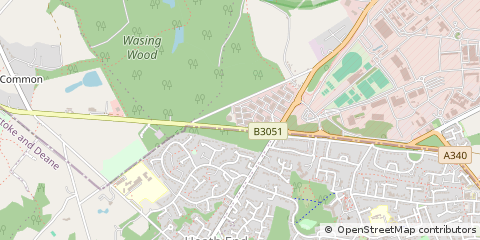 Map of Reading, Berkshire
