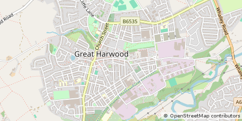 Map of Blackburn