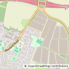 Map of Leeds, West Yorkshire