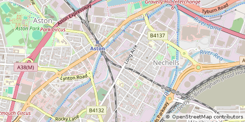 Map of Birmingham