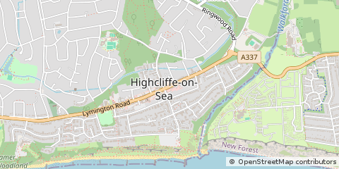 Map of Christchurch