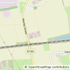 Map of Upminster, Essex