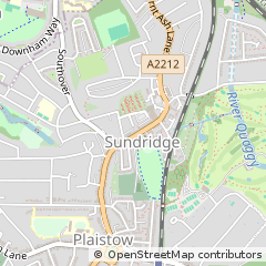 Map of Bromley