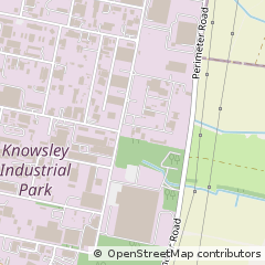 Map of Knowsley, Merseyside
