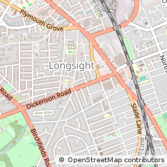 Map of Manchester, Leicestershire
