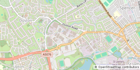 Map of Northampton