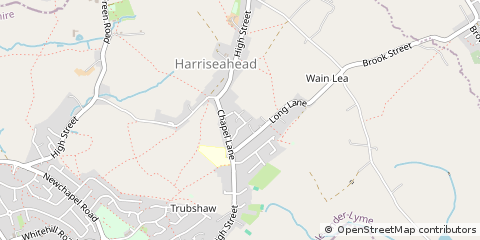 Map of Stoke-on-Trent, Staffordshire