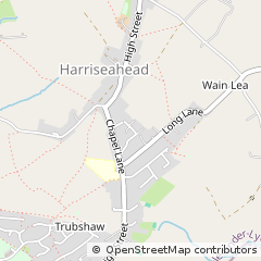 Map of Stoke-on-Trent, Staffordshire