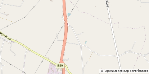 Map of Newtownabbey