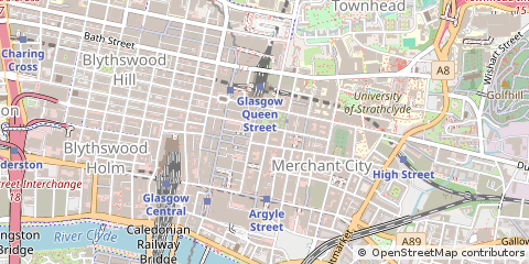 Map of Glasgow