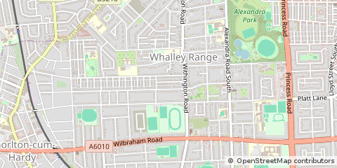 Map of Manchester
