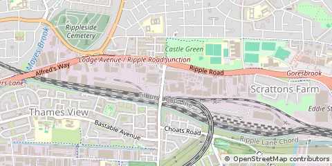 Map of Barking