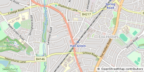 Map of Birmingham, B28 8AF