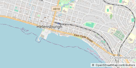 Map of Helensburgh