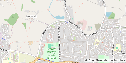Map of Thatcham Berkshire