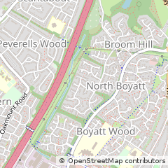 Map of Eastleigh, Hampshire