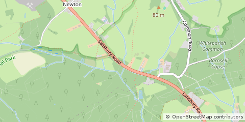Map of Salisbury