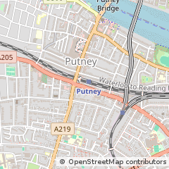 Map of Putney, London