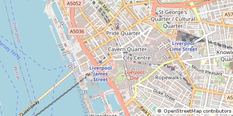 Map of Liverpool