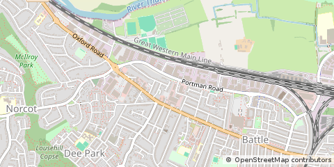 Map of Reading