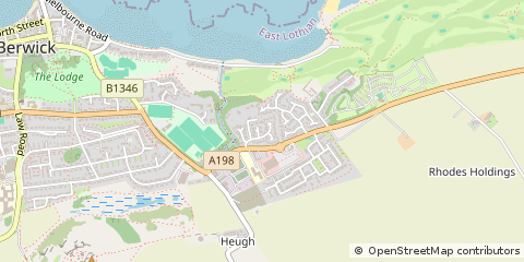 Map of North Berwick