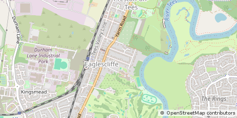 Map of Stockton-on-Tees