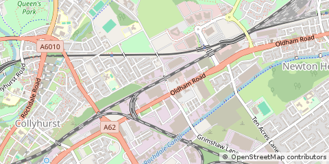 Map of Manchester