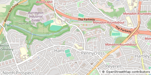 Map of Plymouth