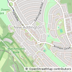 Map of Croydon