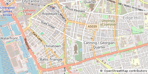 Map of Liverpool