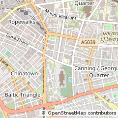 Map of Liverpool