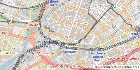 Map of Manchester