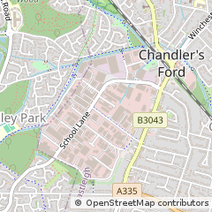 Map of Eastleigh