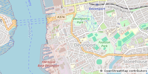 Map of Plymouth