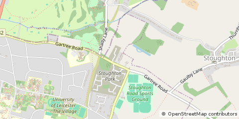 Map of Leicester
