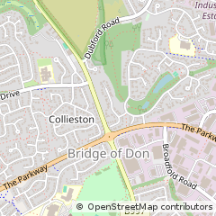 Map of Aberdeen, Aberdeenshire