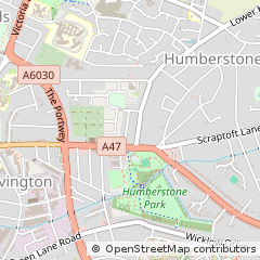 Map of Leicester
