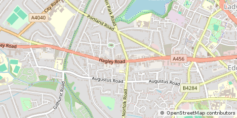 Map of Birmingham