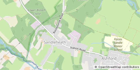 Map of Brickyard RD Fordingbridge