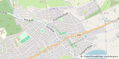 Map of Aberdeen